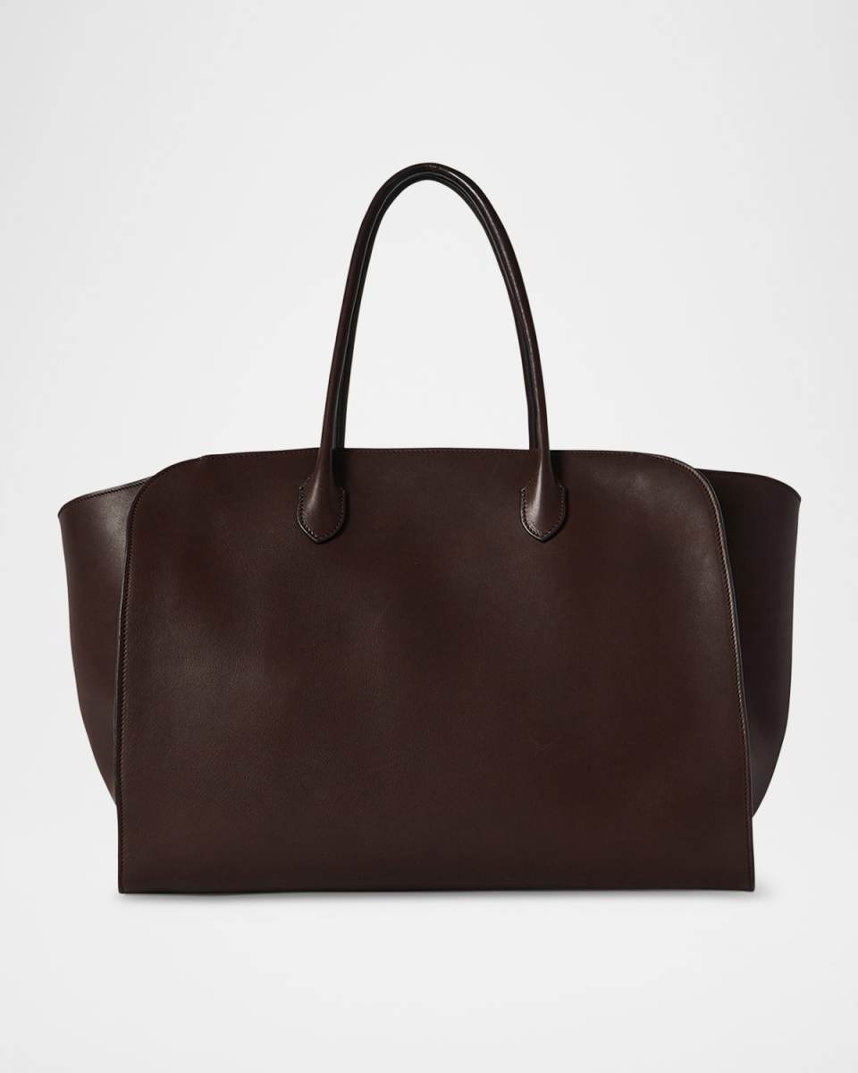 Marlo 17 Tote Bag in Saddle Leather